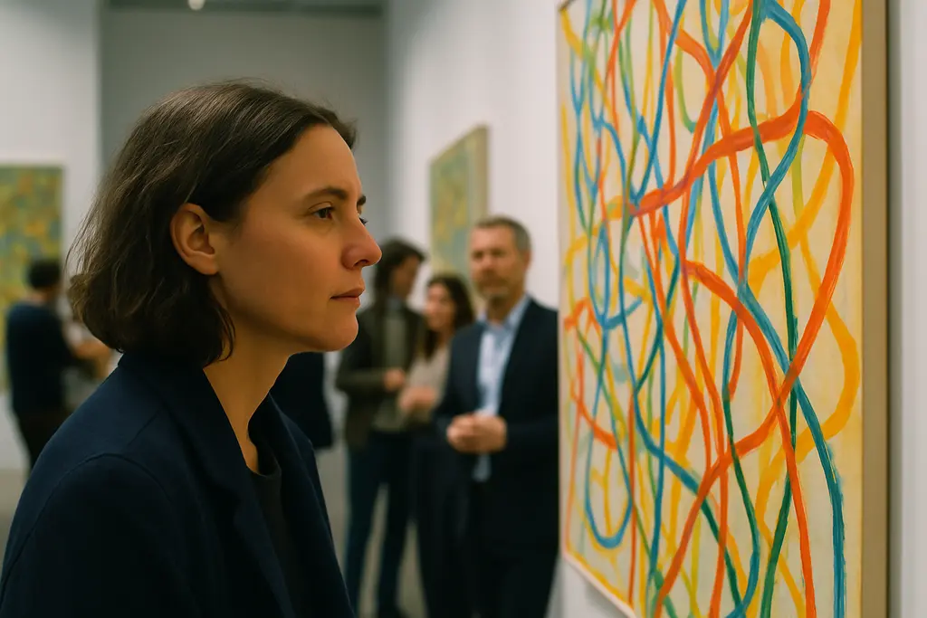 Brice Marden Exhibition And The Plane Image